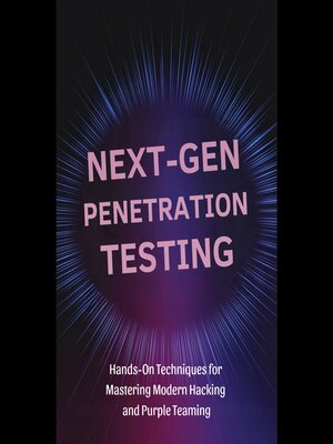 cover image of Next-Gen Penetration Testing